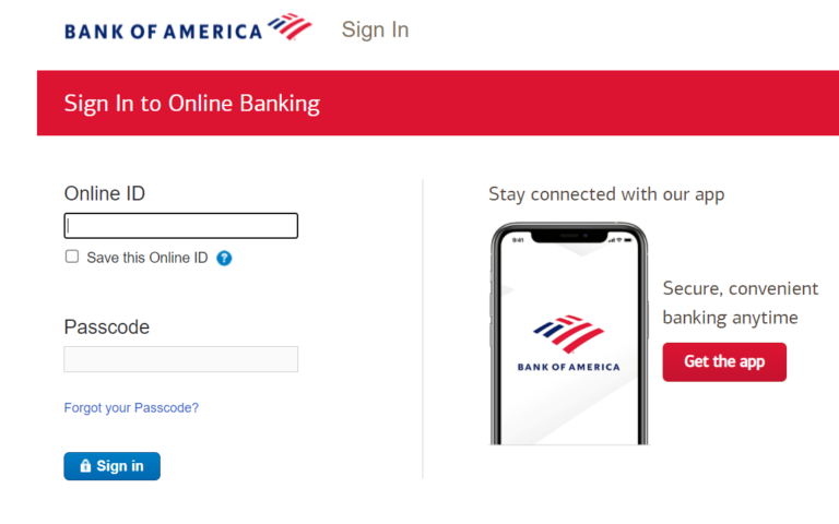 Bank of America Login – www.bankofamerica.com Sign in